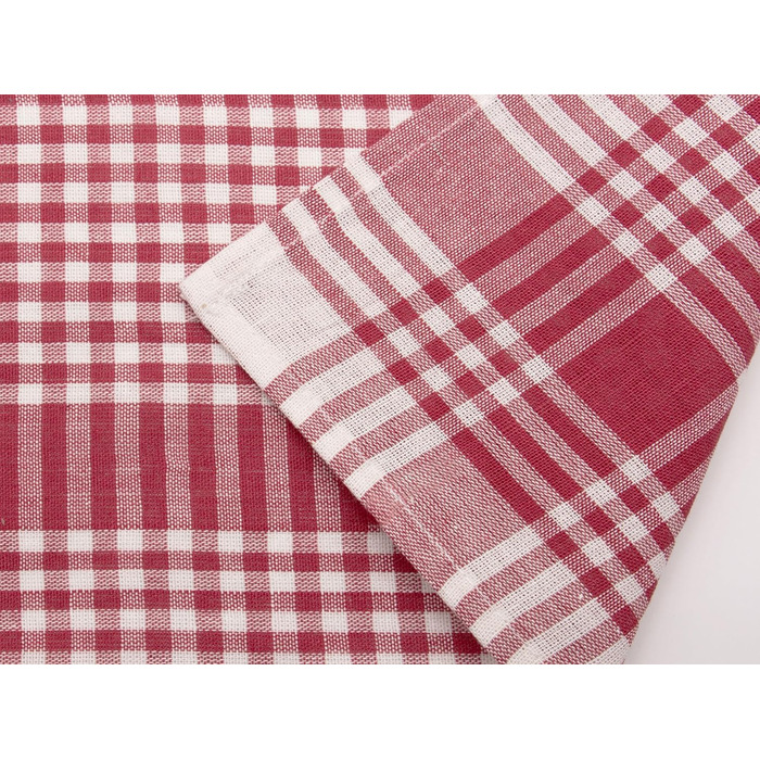 Набір з 5 чайних рушників - бавовняні розміром 50x70 см - добре поглинаючі та міцні кухонні рушники - можна прати при температурі