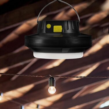 Сонячний обертовий аварійний ліхтар Mikikit з акумулятором Mah USB для кемпінгу та освітлення наметів на відкритому повітрі під час відключення електроенергії