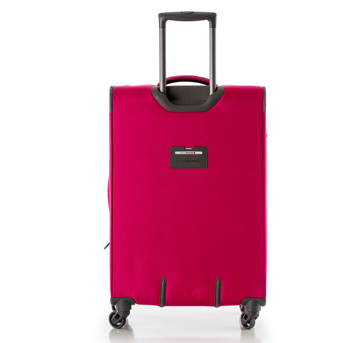 Валіза Swissbrand Silkeborg (M) Fuchsia/Light Grey (SWB_LLSIL941M)