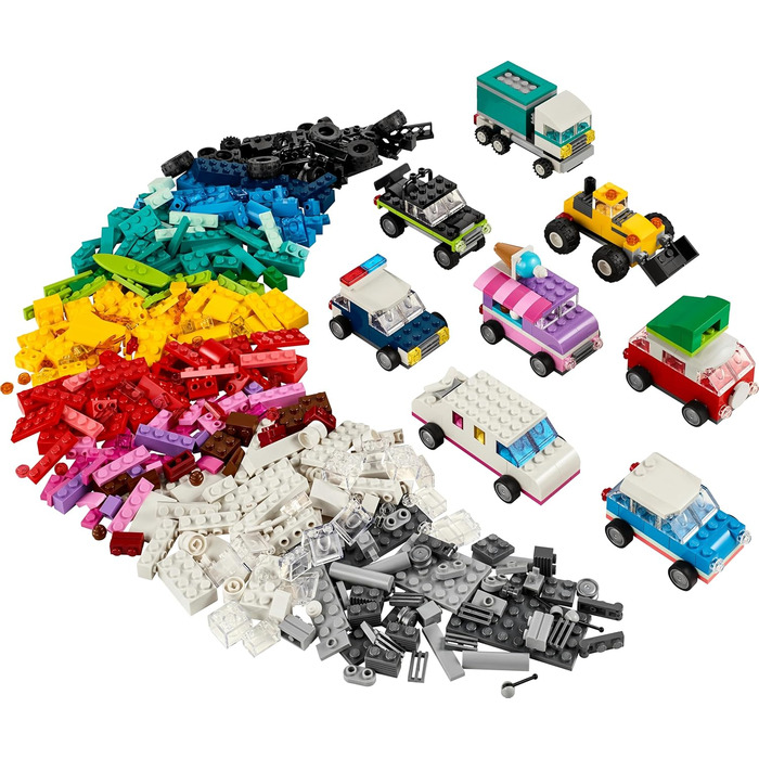 Конструктор LEGO Classic Creative Vehicles 11036, 900 деталей, багатоколірний