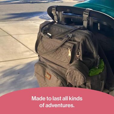 Рюкзак багатофункціональний великий пеленальний рюкзак дитяча сумка з пеленальним килимком і ременями для коляски і манекеном сумк