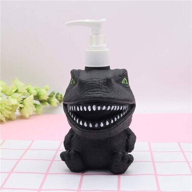 Рідкий мильний насос для рук Dinosaur Panda Soap Pump Cool Kids Шампунь для душу Дозатор гелю для душу Підходить для ванних кімнат, кухонних стільниць, аксесуарів для ванних кімнат 300 мл (Динозавр)