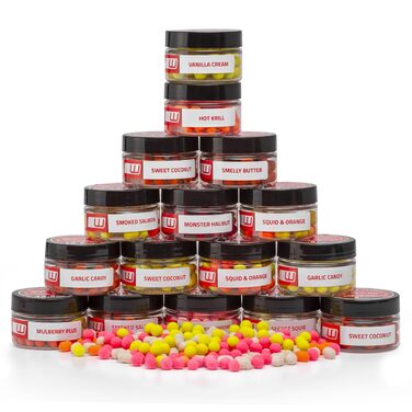 Набір наживок Tandem Baits з 16 шт. для методу та годівниці, розмір XXL Ловля коропа без зусиль Аксесуари для лову коропа для професіоналів та рибалок-аматорів