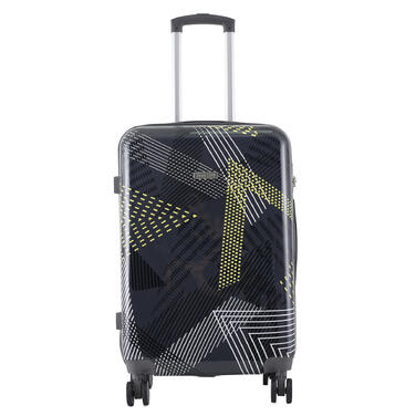Валіза Semi Line 24' (M) Black Pattern (T5651-2)