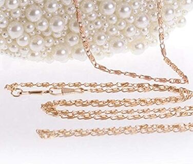 Вечірня сумочка-клатч з перлами, ідеальна для весілля, випускного або урочистого заходу. Маленький гаманець для нареченої або подружок нареченої.