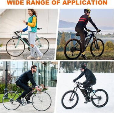 Акумулятор для електровелосипеда 36V / 48V (10Ah – 22.5Ah) із зарядним пристроєм, замком та індикатором заряду