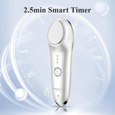 Гарячий і холодний масажер для обличчя з функцією вібрації, косметичний пристрій для видалення зморшок масаж обличчя для догляду за обличчям проти старіння AG-1389EU