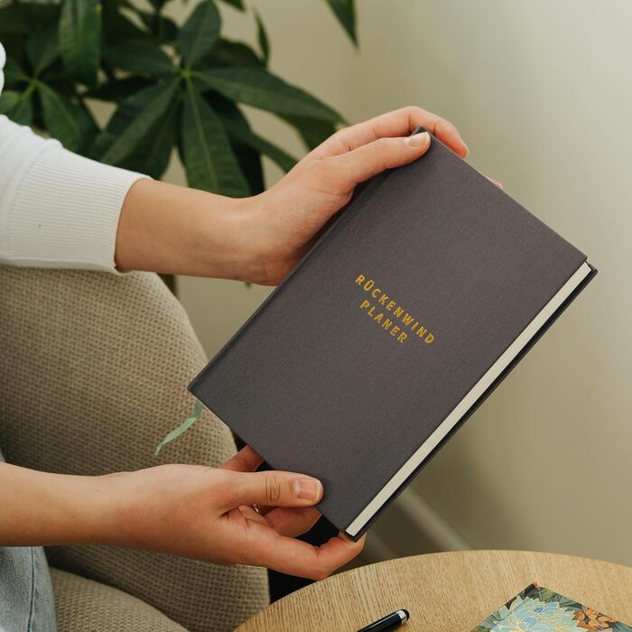 Щоденник успіху BACKWIND PLANNER - Ваш 12-тижневий щоденний планувальник для сталих змін з міні-звичками - Бездатований планувальник справ А5 - Щоденник - Тижневий планувальник - Квіткова обкладинка