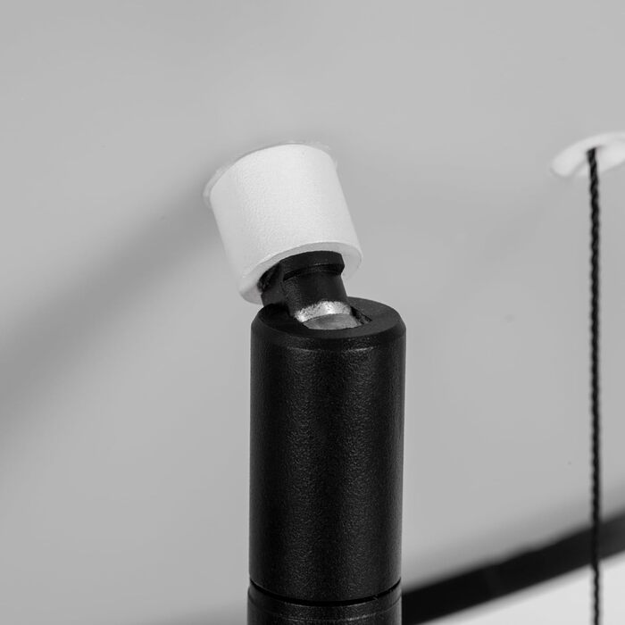 Зовнішній торшер, USB акумуляторні світлодіодні сонячні лампи для приміщень, водонепроникний торшер IP44, затемнюваний теплий білий, перемикач з тяговим ланцюгом, чорний