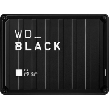 Зовнішній жорсткий диск WDBlack P10 Game Drive 6 ТБ (мобільний і надійний високопродуктивний жорсткий диск для консолі та ПК, зберігає до 150 ігор) Чорний портативний жорсткий диск на 6 ТБ для консолі або ПК