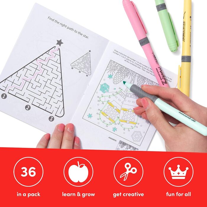 Набір міні-книжок THE TWIDDLERS 36 шт., для наповнення адвент-календарів