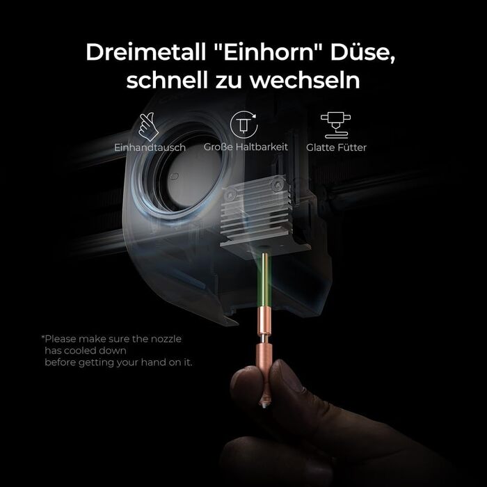 Принтер Creality K1C, 2024, 600 мм/с, без забивання, Оновлення K1 за допомогою камери зі штучним інтелектом, підтримка друку при 3