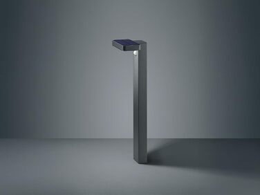 Світлодіодний сонячний світильник для доріжок Reality Esquel R42261142, антрацитовий пластик, з датчиком руху, LED 4.5 Вт
