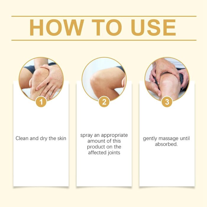 Спрей для загоєння суглобів з бджолиною отрутою, спрей для загоєння суглобів з бджолиною отрутою, спрей для загоєння суглобів з бджолиною отрутою для спини, шиї, колін, рук (3)