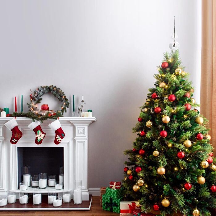 Срібна верхівка для ялинки KATELUO