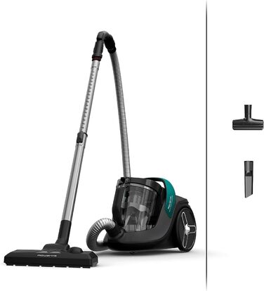 Пилосос без мішка 73 децибели 2.5 літра Чорний/зелений, 7B12