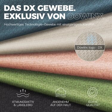 Офісне крісло Dowinx Gaming Chair Fabric з подушкою Pocket Spring, масажне ігрове крісло з підголівником, ергономічне гоночне ігрове крісло з підставкою для ніг (сіре) сірий стандарт