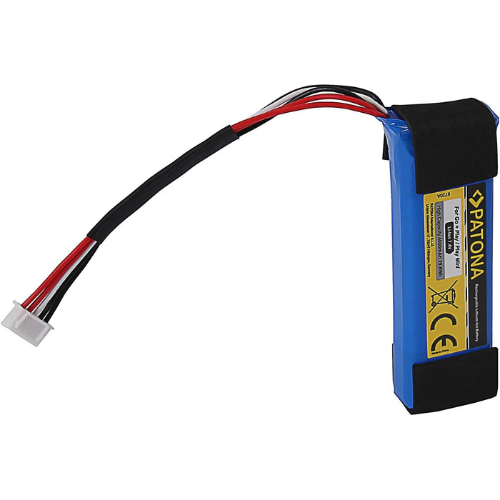 Замінний акумулятор PATONA 6720 для Harman Kardon CP-HK06 GSP1029102 01 (4000 мАг) - сумісний з Go Play - Go Play Mini - Go Play