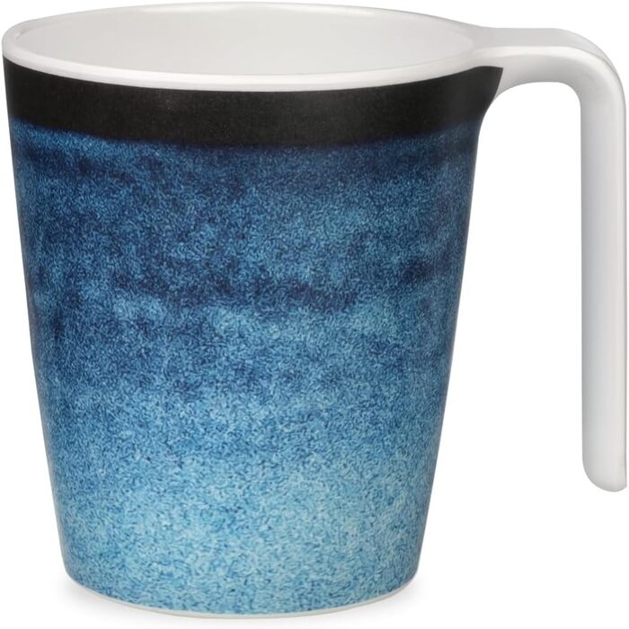 Набір посуду для кемпінгу на 1 особу, 4 предмети Меламін Набір посуду для пікніка Набір посуду для кемпінгу Deep Ocean Design з 4 предметів