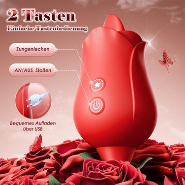 Вібрація для жінок, вібратор-фалоімітатор, секс-іграшка для жінок та пар з 10 функціями штовхання, 10 наборів вібраційних секс-іграшок для облизування язика для жінок, вібратор для клітора та анального сексу, секс-іграшки