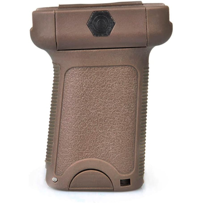 Тактична рукоятка SBGJMY VSG-S – права з упором для великого пальця, 20 мм Picatinny, коричнева