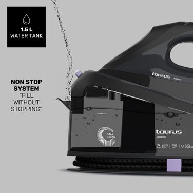 Прасувальна станція Taurus Дивовижний SSD3000 Тиск 7 бар Потужність 3000 Вт тихий Готовність до використання за 30 секунд Електронний паровий удар 400 г/хв Бак 1,5 л Керамічна підошва