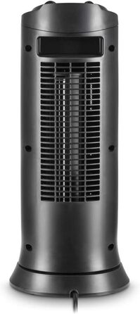 Керамічний вентилятор-обігрівач TROTEC TFC 19 E Теплова потужність 1200 Вт / 2000 Вт Обігрівач з термостатом, розмір приміщення від 24 м до 60 м, функція коливання 70