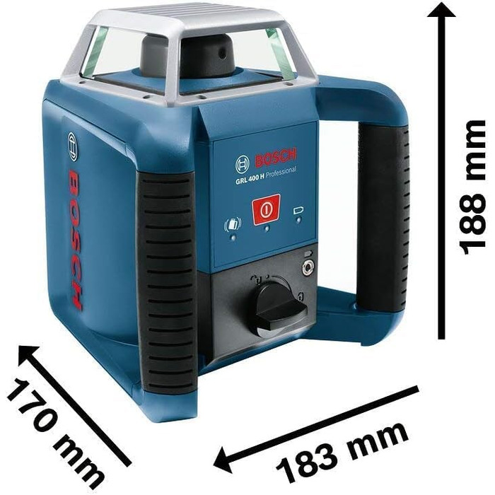Поворотно-нівельний лазер Bosch Professional GRL 400 H Кейс LR 1