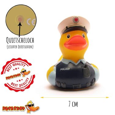 Поліція гумова качка I Поліція писклява качка I Поліція писклява качка I Іграшка для купання для дітей