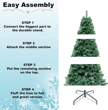 Штучна ялинка зелена 240 см SHATCHI