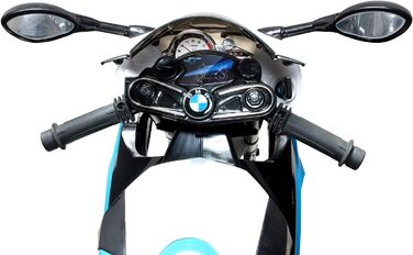 Дитячий електричний мотоцикл BMW S 1000 RR JT528 Ліцензійний -12 Вольт 7 AH акумулятор - 2 x 12 Вольт 35 Вт двигун - Електричний м
