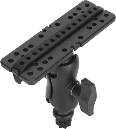 Монтажна база ехолота Annadu, універсальна монтажна пластина, поворотний м'яч на 360 градусів, шестигранна основа, електроніка, кріплення для ехолота, легке встановлення, морський, човен, байдарка, аксесуари