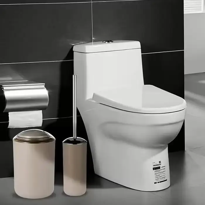 Набір аксесуарів для ванної кімнати Vialex 248230, 6 предметів, бежевий