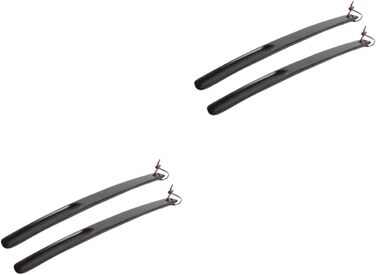 Дерев'яні черевики Shoehorn з масиву дерева Shoehorn Hotel Shoehorn Tool Корисний дерев'яний підйомник взуття Shoehorn Single Plugged Footwear, 2 шт.