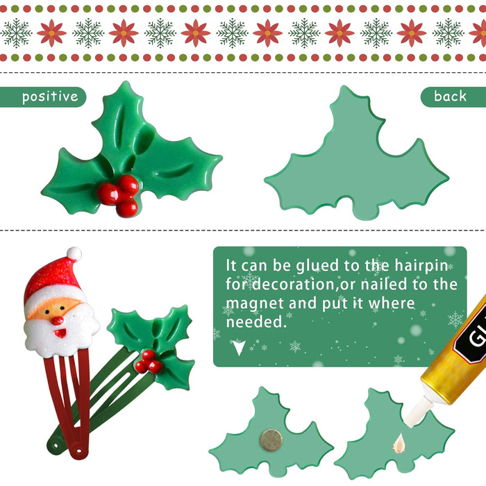 Набір мініатюрних фігурок Kalolary, 50 шт., для різдвяного декору