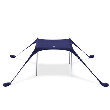 Міні-пляжний намет SUN NINJA від сонця - Маленьке пляжне сонцезахисне вітрило - Пляжний намет UPF50 з сумкою для перенесення - Півтінь - Легкий дорожній сонцезахисний намет - Пляжний намет - Sun Tent Nano Navy