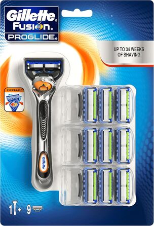 Леза Gillette ProGlide (Plus Flexball Razor), 10 шт.