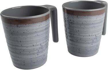 Чашка Bo-Camp Halo, 400 мл, набір з 4 шт., сорт