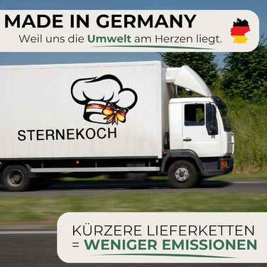 Тримач STERNEKOCH для аксесуарів Thermomix - ВКЛЮЧАЮЧИ ЕЛЕКТРОННУ КНИГУ - Зроблено в Німеччині - Місце для 5 аксесуарів - Підходить для TM5 і TM6 - Нарешті створюйте порядок (антрацит)