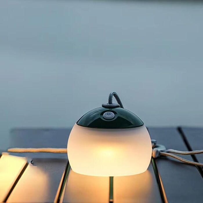 Акумуляторний світлодіодний кемпінговий ліхтар з гачком - 4 регульовані ліхтарі для намету на відкритому повітрі для риболовлі, кемпінгу тощо, білого кольору