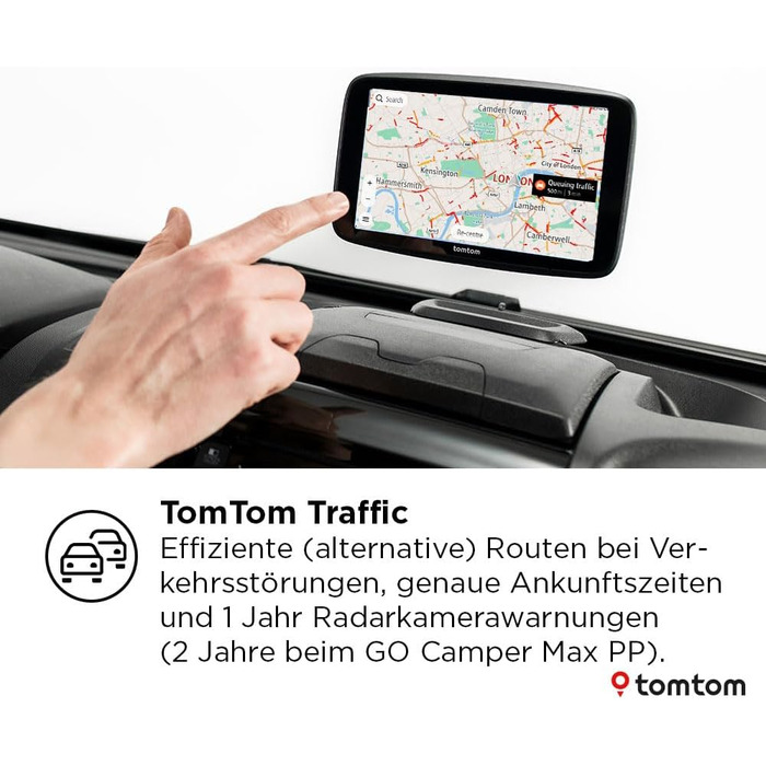 Го покоління (7-дюймовий дисплей, точки інтерфейсу для автофургонів та караванів, оновлення через Wi-Fi, TomTom Traffic, збереження профілів транспортних засобів, карти світу, уникнення екологічних зон) 7-дюймовий одинарний, 2-