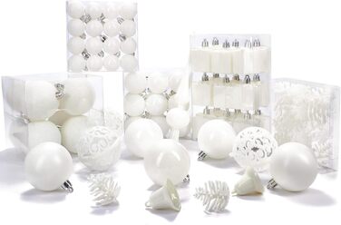 Набір різдвяних кульок із 100 предмета BRUBAKER