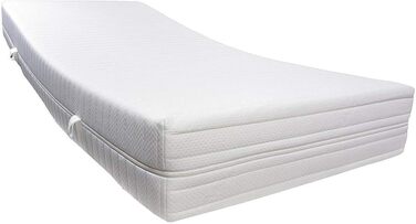 Матрац Dibapur R45H6 з холодної піни, дуже жорсткий, приблизно до 200 кг, чохол з подвійного трикотажу, загальна висота приблизно 25 см (90 x 200 см)