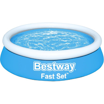 Басейн Bestway Fast Set, круглий, без насоса 183 х 51 см, синій