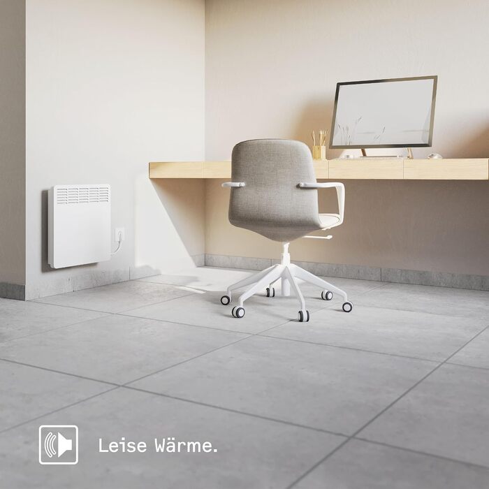 Настінний конвекторний обігрівач STIEBEL ELTRON CNS 200 TREND, 2 кВт для приблизно 25 м, РК-дисплей, тижневий таймер, енергозберігаючий електричний обігрівач, з вилкою, 236528 для приблизно 25 м, металевий корпус, без 120-хвилинного таймера