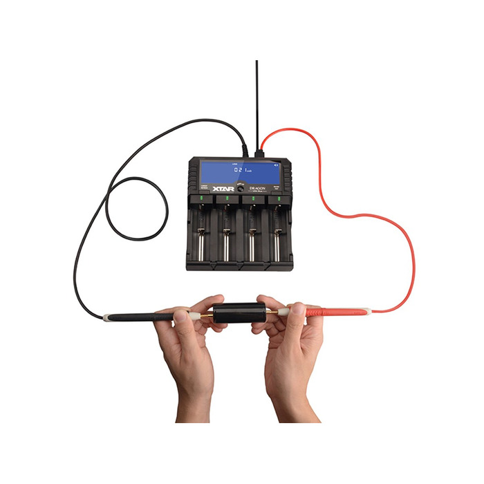 Зарядний пристрій XTAR VP4 Plus Dragon для літій-іонних, нікель-металгідридних та 3s акумуляторних блоків, чорний 5