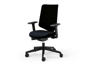 Ергономічне офісне крісло Hug.Y, зручне робоче крісло гнучка спинка та підлокітники екологічно чисте офісне крісло, перероблений матеріал, матеріал, що вживається