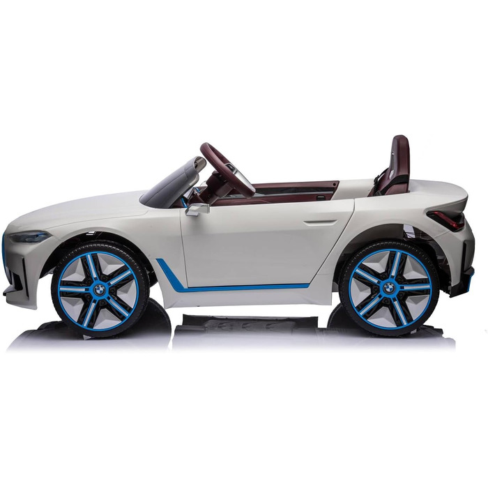 Електричний дитячий автомобіль, дизайн як у BMW i4 - ліцензований - акумулятор 12V7A, 2 двигуни - пульт дистанційного керування 2.