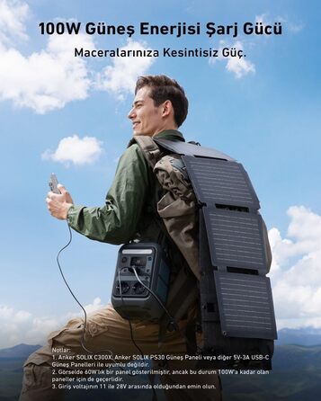 Портативна електростанція Anker SOLIX C300X 288 Втгод 600 Вт