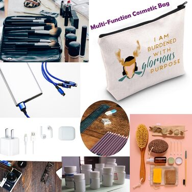 Косметичка TSOTMO, натхненна серіалом Я обтяжений славною метою, білий/пишний сад, славна мета